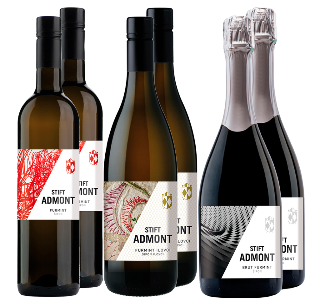 je zweimal Furmint Sipon, Furmint Ilovci, Brut Furmint