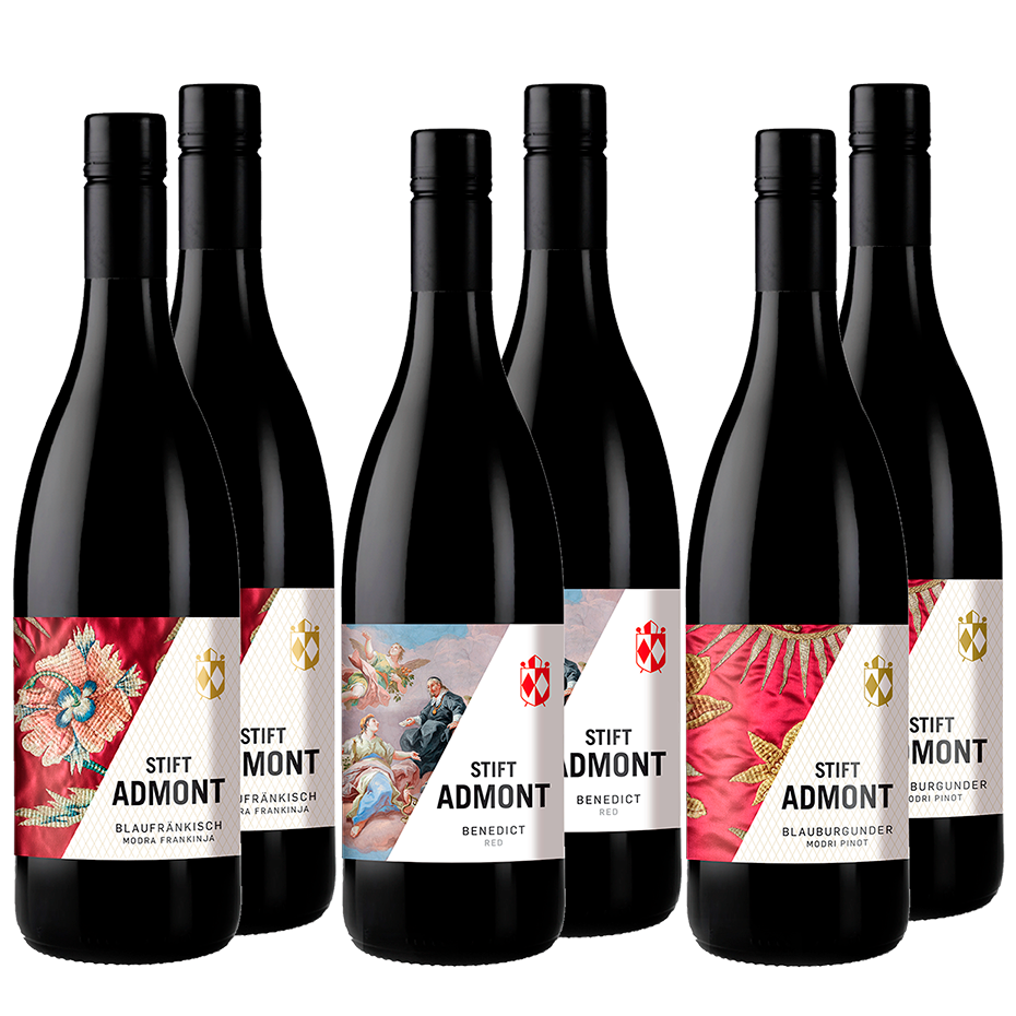 Red Beauties: je zweimal Blaufränkisch, Benedict Red und Blauburgunder